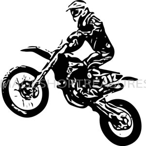 Motorcycle Racing Dirt Bike Helmet Motorcross Motocross Extreme Race Motorbike Moto Sport Racer Art Logo SVG PNG Vector Clipart Cut Cutting