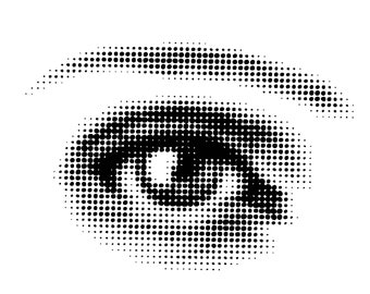 Abstract Mandala Eye Eye Brow Toroid Hypnosis Hypnotic Dotted Art .SVG .EPS .PNG Instant Digital Clipart Vector Cricut Cut Cutting