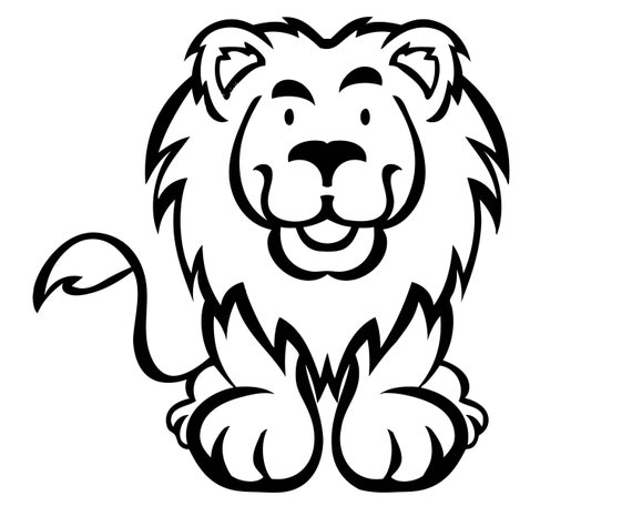 Free Free Lion Cartoon Svg 498 SVG PNG EPS DXF File