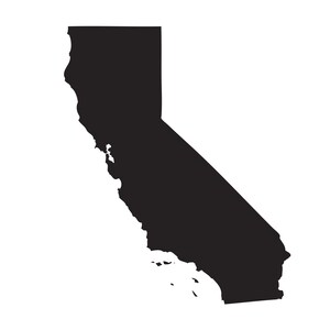 California State Silhouette Shape Map U.S. US United America American Nation National VECTOR Jpeg Svg Png Eps Logo Cricut Cutting Cut Decal