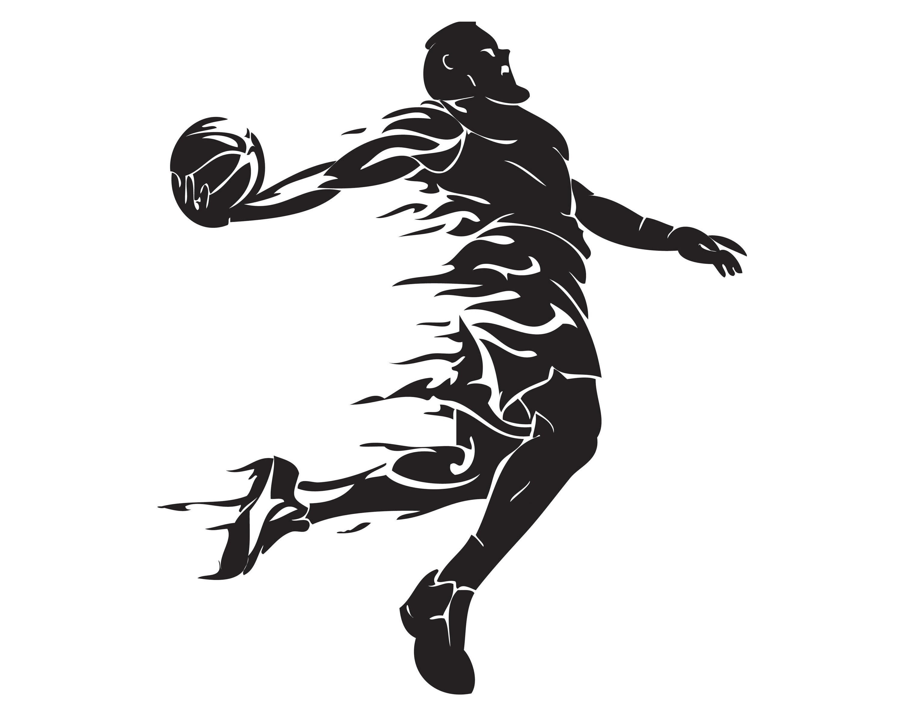 Basketball Dunk SVG
