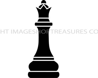 Download HD Vector Illustration Of Queen Chess Piece Game Of Chess