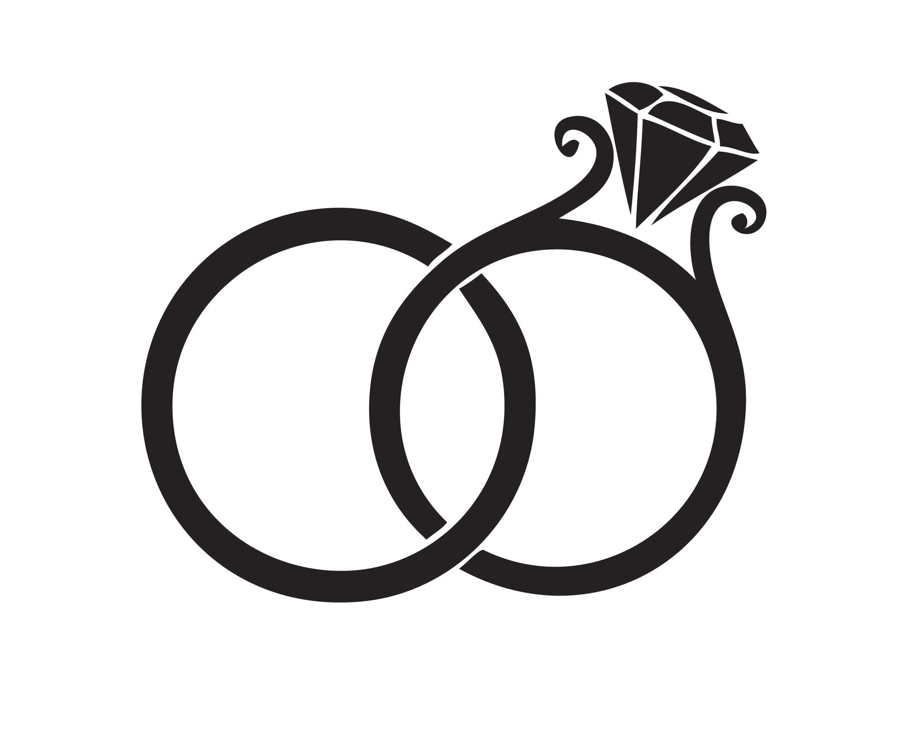Wedding Jewelry Rings Engraved Logo Free PSD Mockup - Get Mockups
