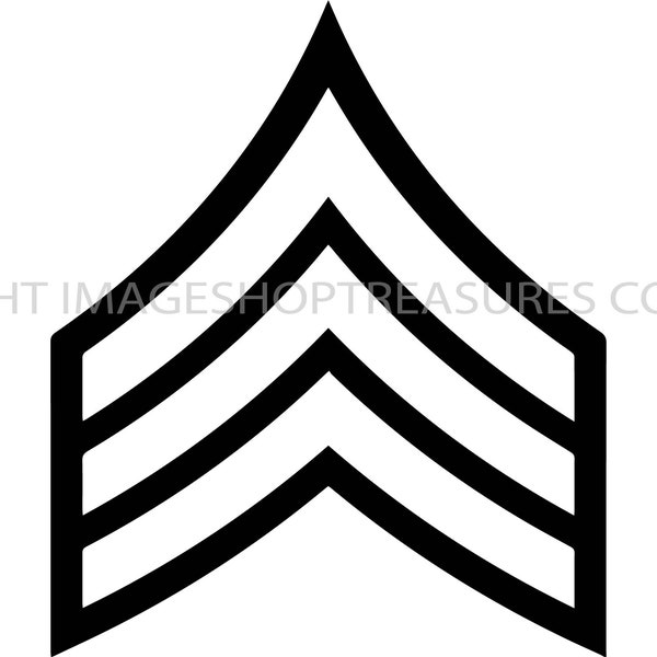 SGT Sarge SERGEANT Army navy marine air force military Rank Patch VECTOR jpeg svg Png eps Logo Symbol solider Cricut Cutting Cut Decal