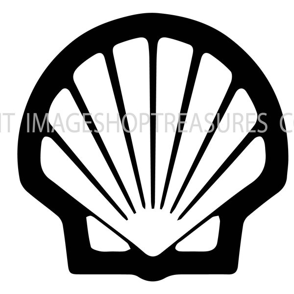 Sea Shell Seafood Food Ocean Gas Beach Animal Shellfish Steamed Shell Fish Gourmet Restaurant .SVG .PNG Clipart Vector Cricut Cutting File