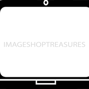 Laptop Computer CPU Logo Internet Wifi Cyber Dark Web Techie Black White Security Hot Spot Hack .SVG .PNG Clipart Vector Cricut Cut Cutting