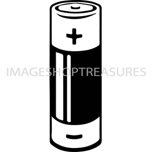 AA AAA バッテリー ロゴ画像 ベクトル シルエット ブラック ホワイト サイン ダブル トリプル 電子 付属なし .Svg .Eps .Png Cricut カット カッティング
