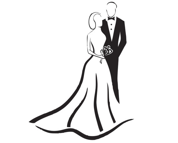 Mariee Marie Mariage Robe Homme Femme Belle Amour Mariage Etsy Canada