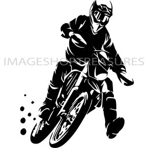 Motorcycle Racing Dirt Bike Helmet Motorcross Motocross Extreme Race Motorbike Moto Sport Racer Art Logo SVG PNG Vector Clipart Cut Cutting