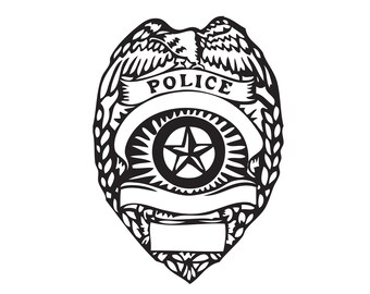 保安官バッジ | アメリカの警察官 | 西部のカウボーイ - クリップ