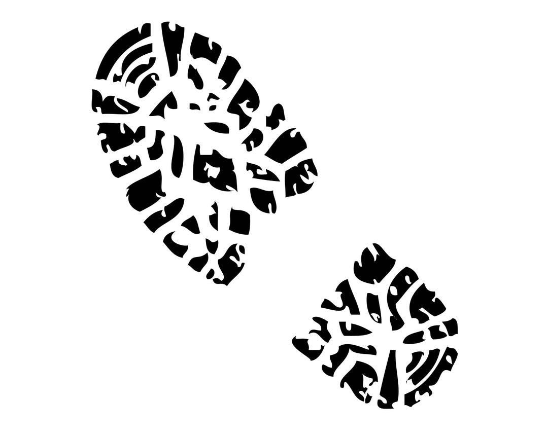 Army Boot Print Laborer Army Military Combat Soldier Logo Footwear War ...