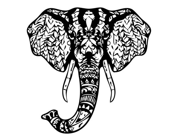 Free Free 106 Tribal Elephant Svg SVG PNG EPS DXF File