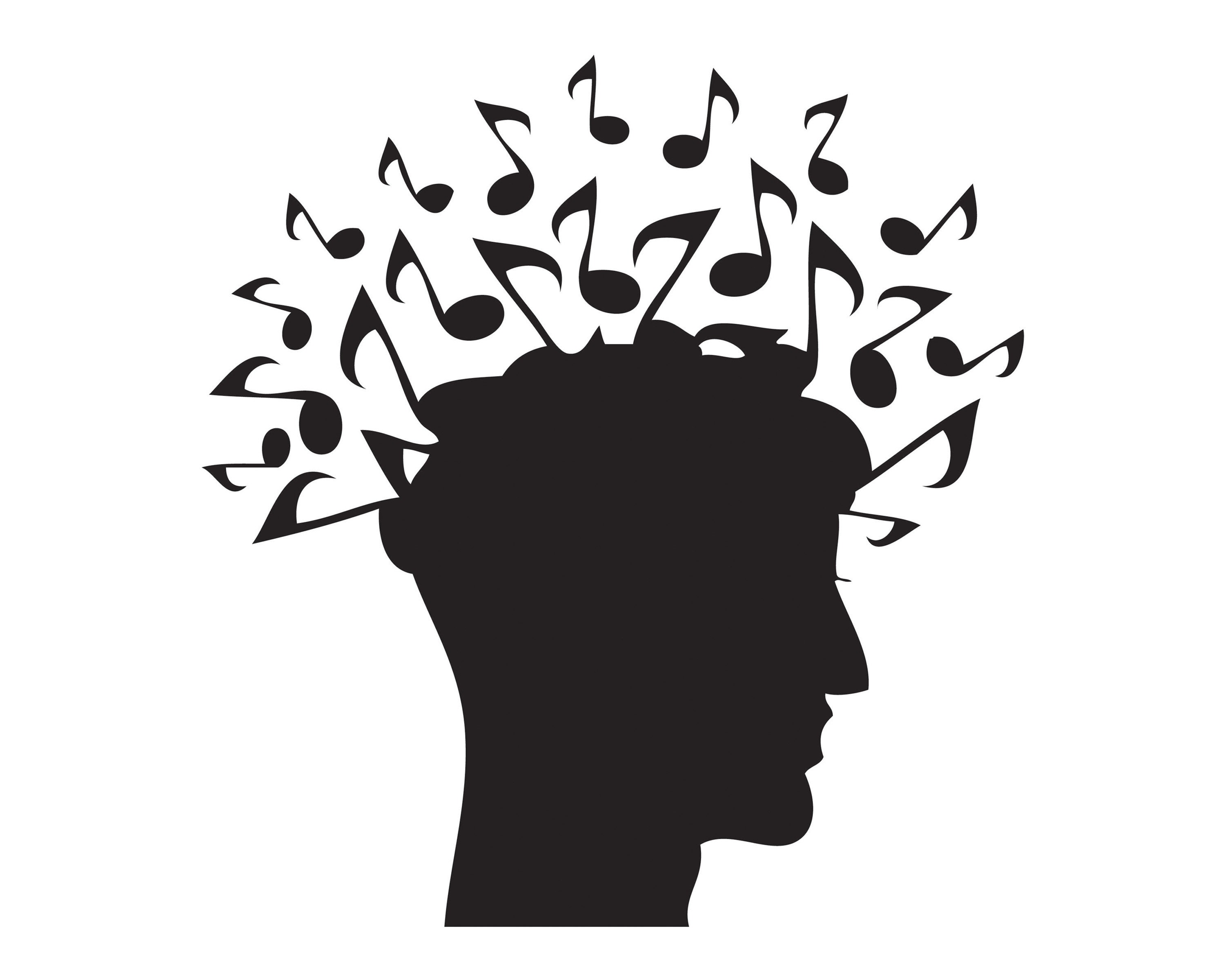 Music Clef Head Note Hair Design Junkie Heavy Metal Symphony Etsy