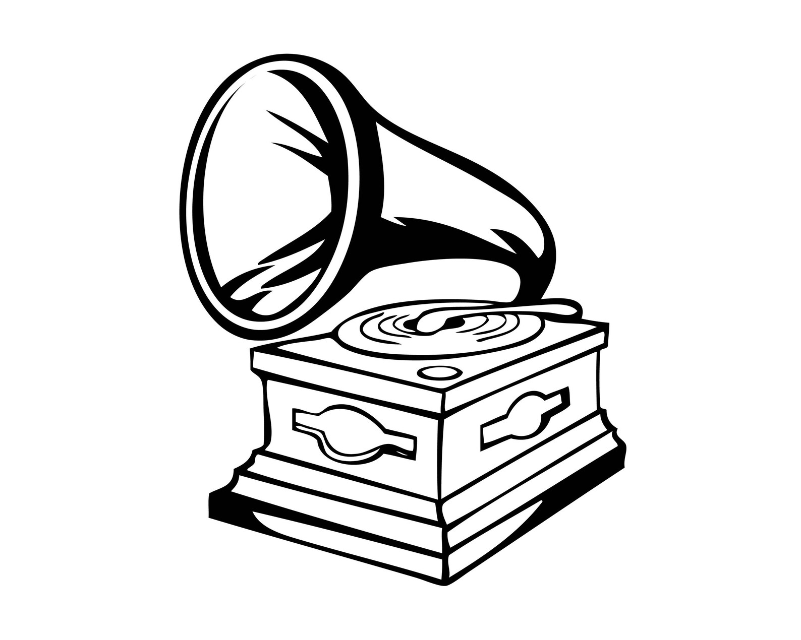 Phonograph Retro Turntable Record Player Mixer DJ Disc Jockey - Etsy
