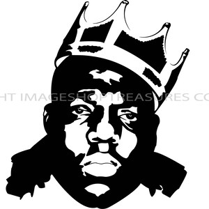 BIG Lyrics SVG. Custom Biggie Cut File. Perfect for prints/cuts/transfers  for Tshirts