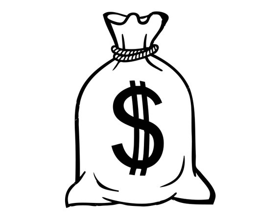 Free Free Dollar Sign Money Bag Svg 747 SVG PNG EPS DXF File