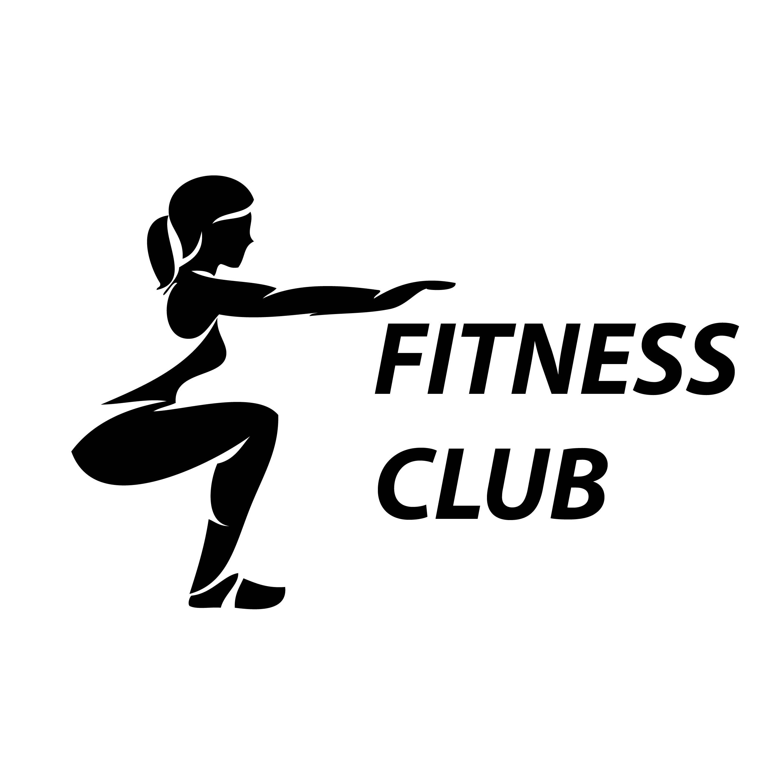 Gym Logo Fitness Club Svg Women Muscle Fit Svg Weightlifting | The Best ...