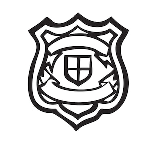 Police Correctional Officer Sheriff Badge Cowboy Western Rodeo Wild West Cop Law Enforcement Logo .SVG .EPS .PNG Vector Cricut Cut Cutting