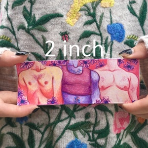 Transmasculine Body Diversity Sticker