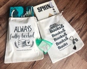 Mystery Gift A Book in a Bag Used Book Subscription Box Bookish Grab Bag Lucky Dip Bag