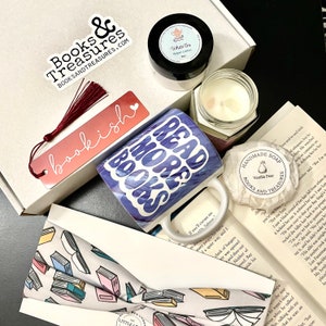 Blind Date with a Book Box with Handmade Gifts Bookish Present