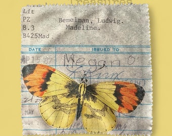 Library Checkout Card Glass Cleaner for Glasses, Phone, Tablet, & more!