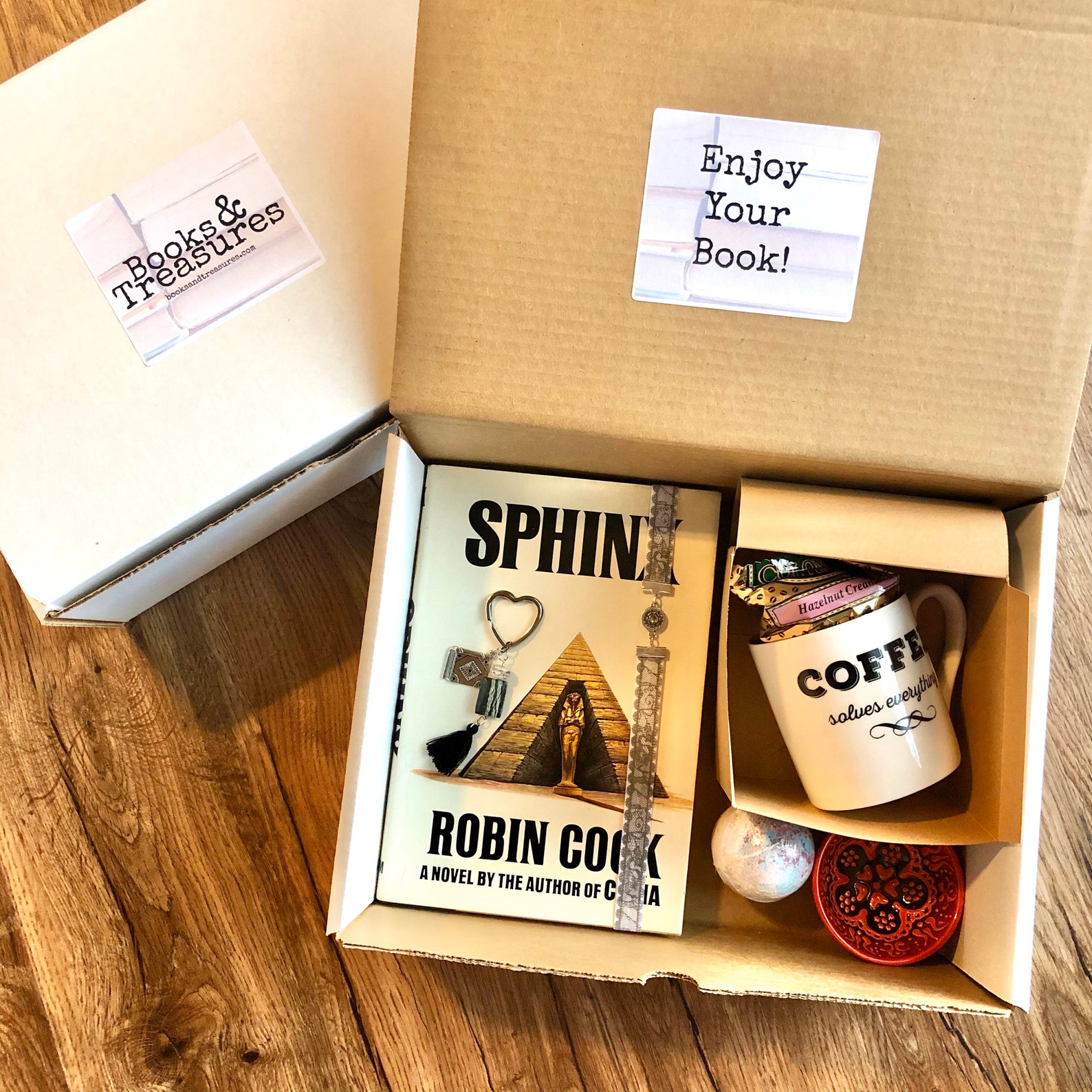 Vintage Book Mystery Box Books & Treasures Box Bookish Etsy