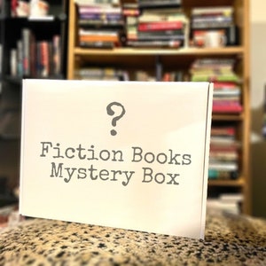 5lbs of Fiction Books Mystery Box Blind Date with a Book