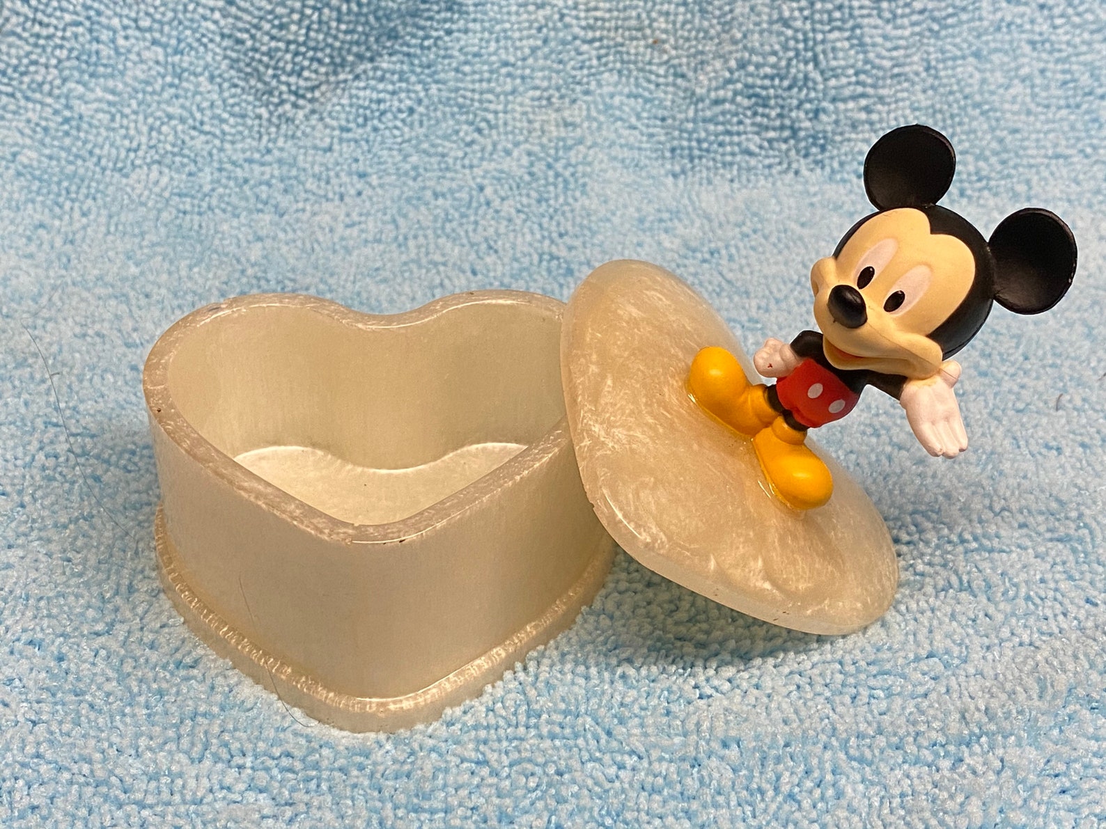 Mickey Mouse Jewelry Box Stash Box Trinket Box Handmade Resin Etsy