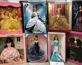 Barbie Dolls 40 Years Of Dreams, Water Rhapsody, Rhapsody of NY, African American Grand Entrance, FAO Schwarz