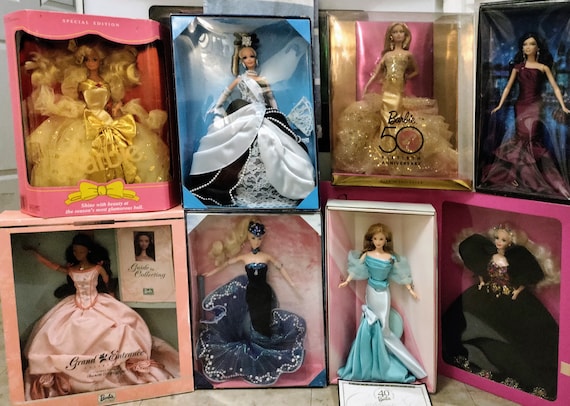 Barbie Dolls 40 of Dreams 50th Ann. Pink Water - Etsy