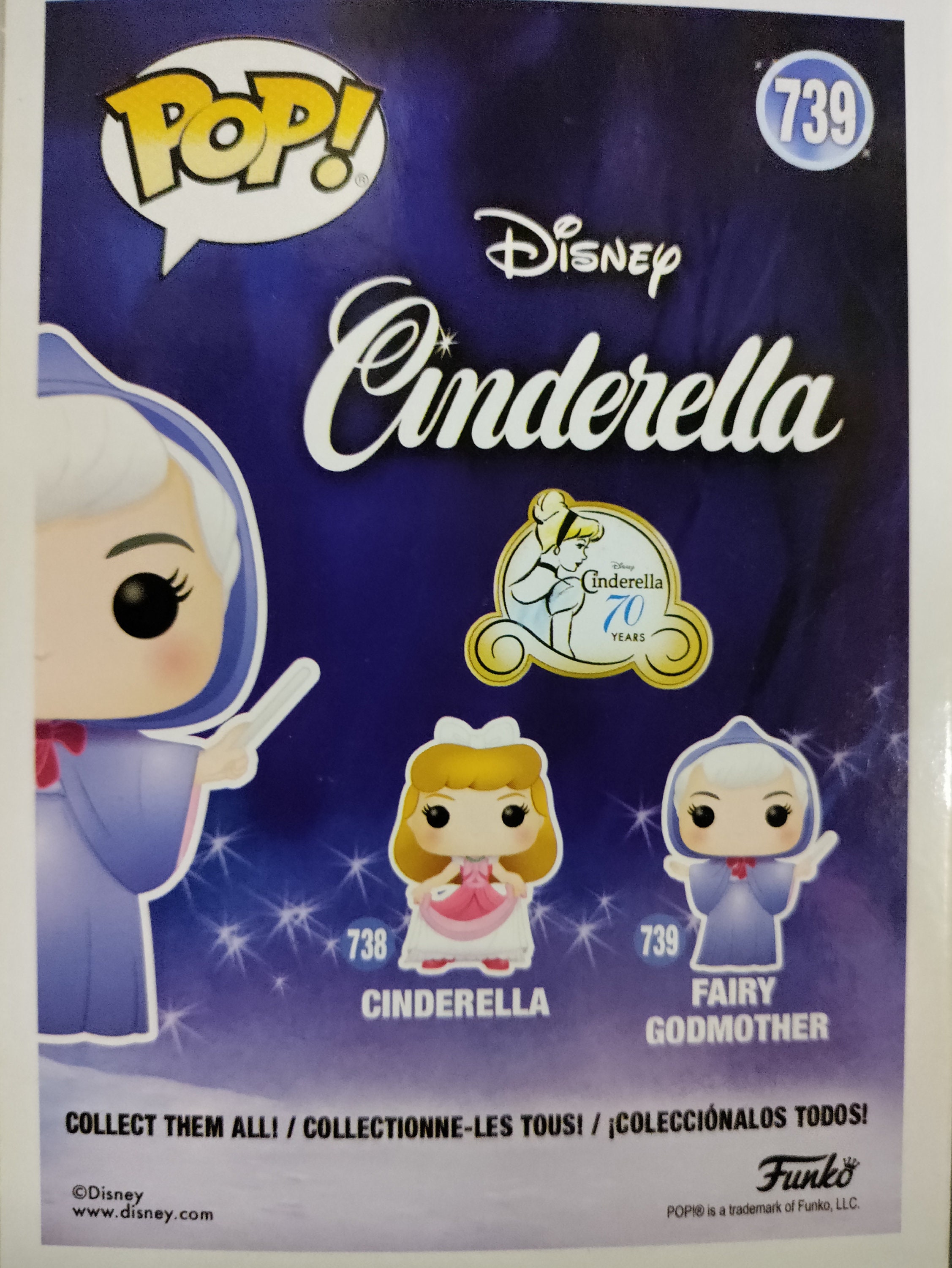 & Cinderella, Pop Etsy Fairy Funko Godmother -