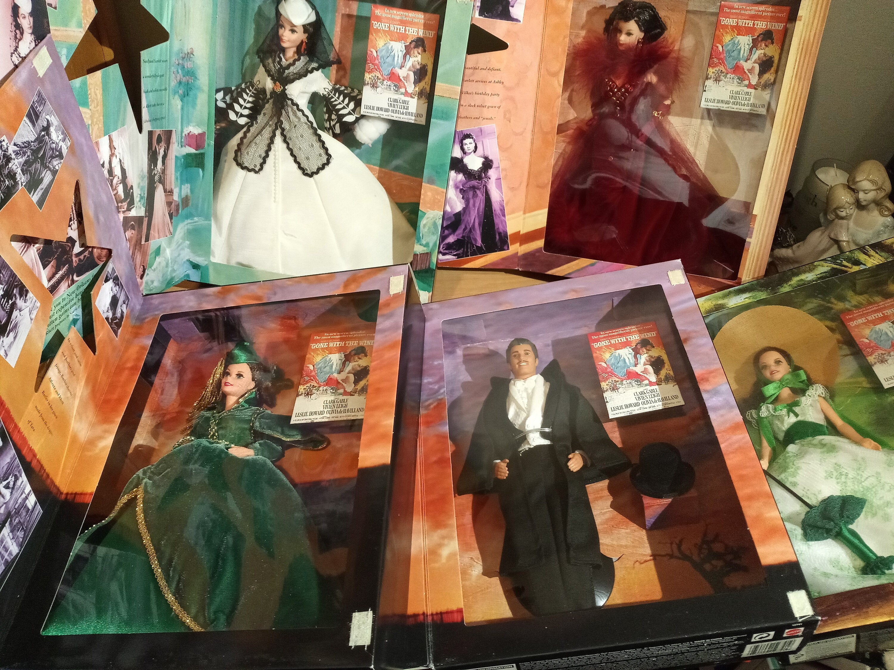 Gone with the sales wind collector dolls