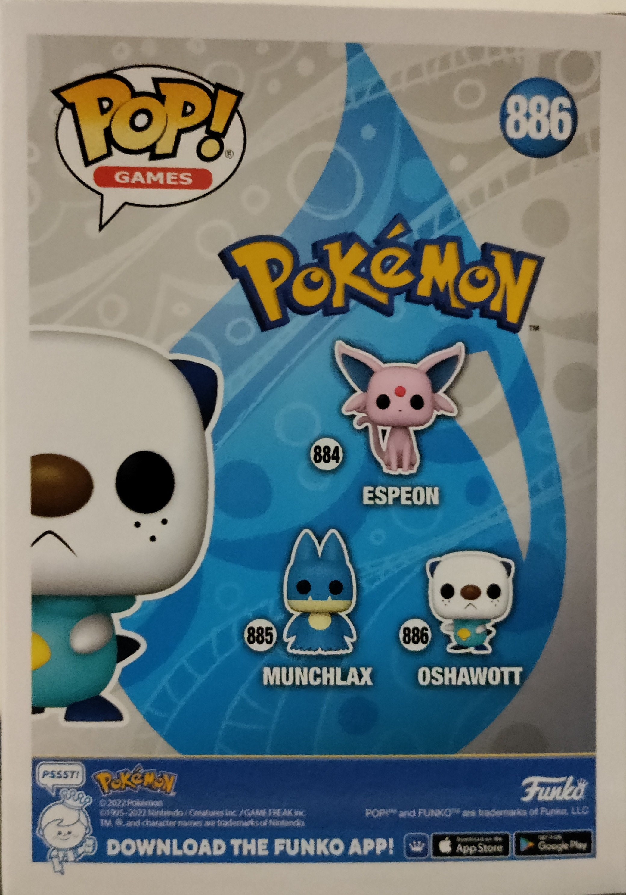 Funko Pop Oshawott 886 Pokémon – Limited Edition