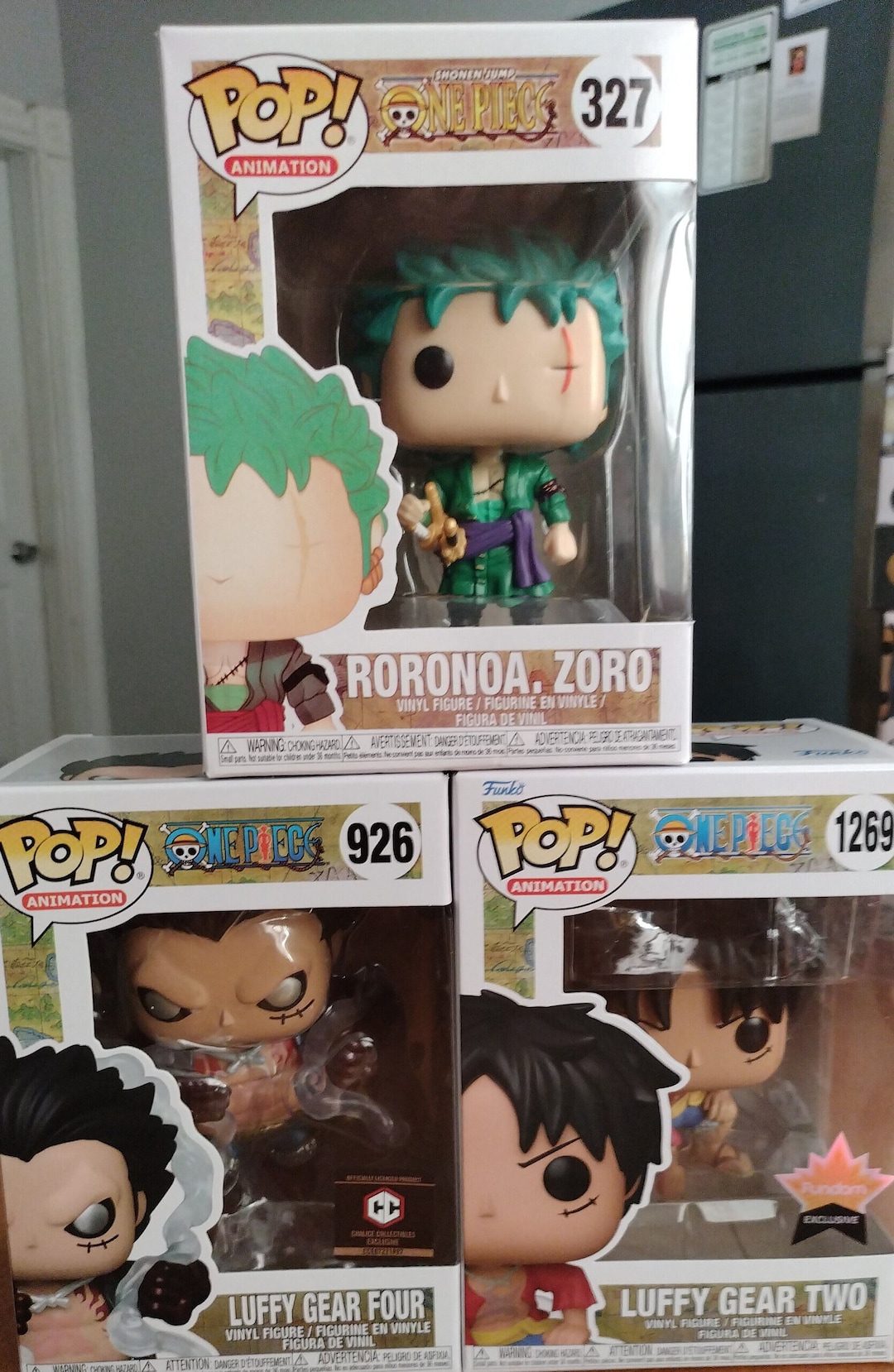Funko Pop Luffy Gear Two or Luffy Gear Four Authentic Etsy