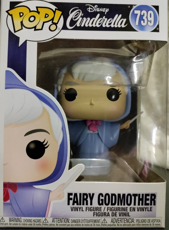 Funko Pop Cinderella, & Fairy Godmother - Etsy