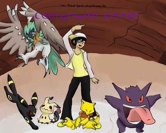 custom pokemon trainer art