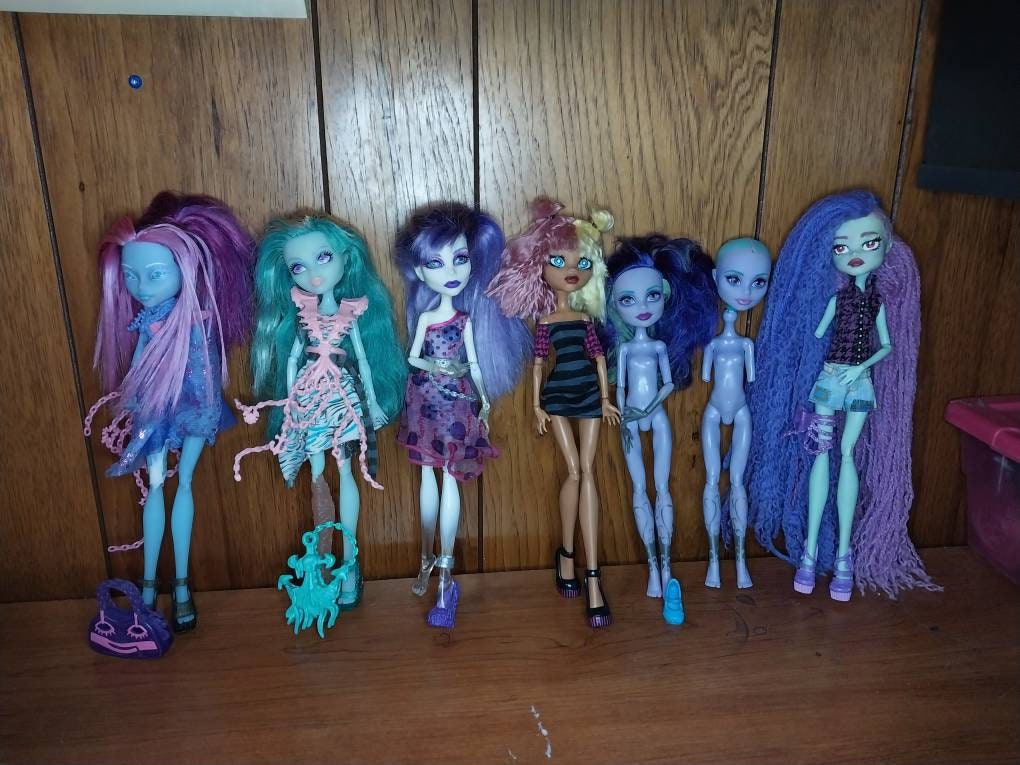 Custom MH Dolls by candys_dolls  Scary dolls, Custom monster high