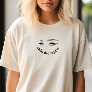 Koszulka Retro Esthetician, Koszulka Skin Therapist, Prezenty dla Esthetician, Prezent na Ukończenie Szkoły Esthetician, Koszulka Skin Boss