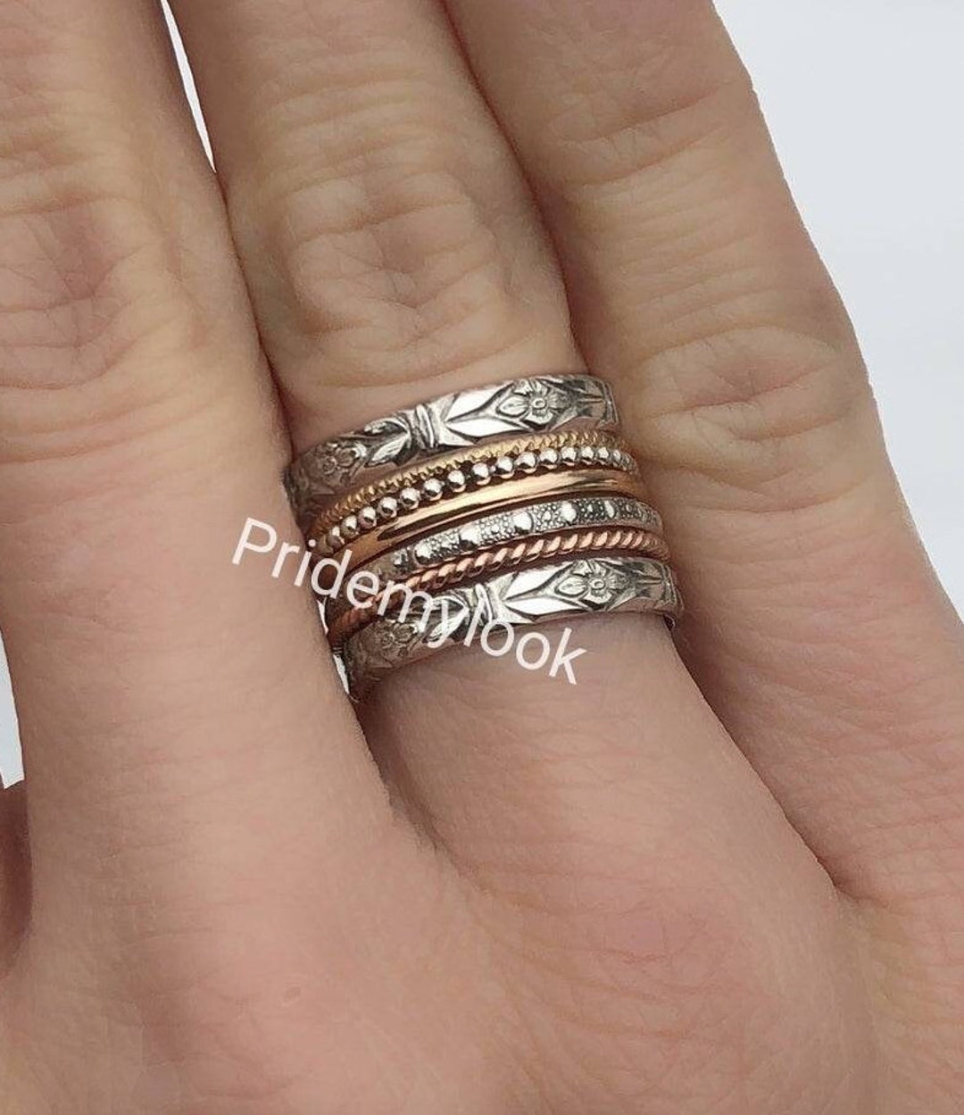 Anillo Giratorio De Plata Maciza Anillo Hecho A Mano De Plata De Ley anillo-giratorio-de-plata-maciza-anillo-hecho-a-mano-de-plata-de-ley