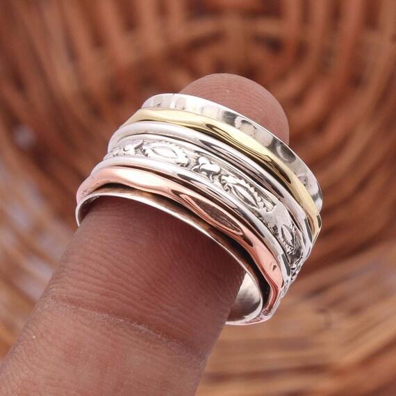 Anxiety relief ring deals