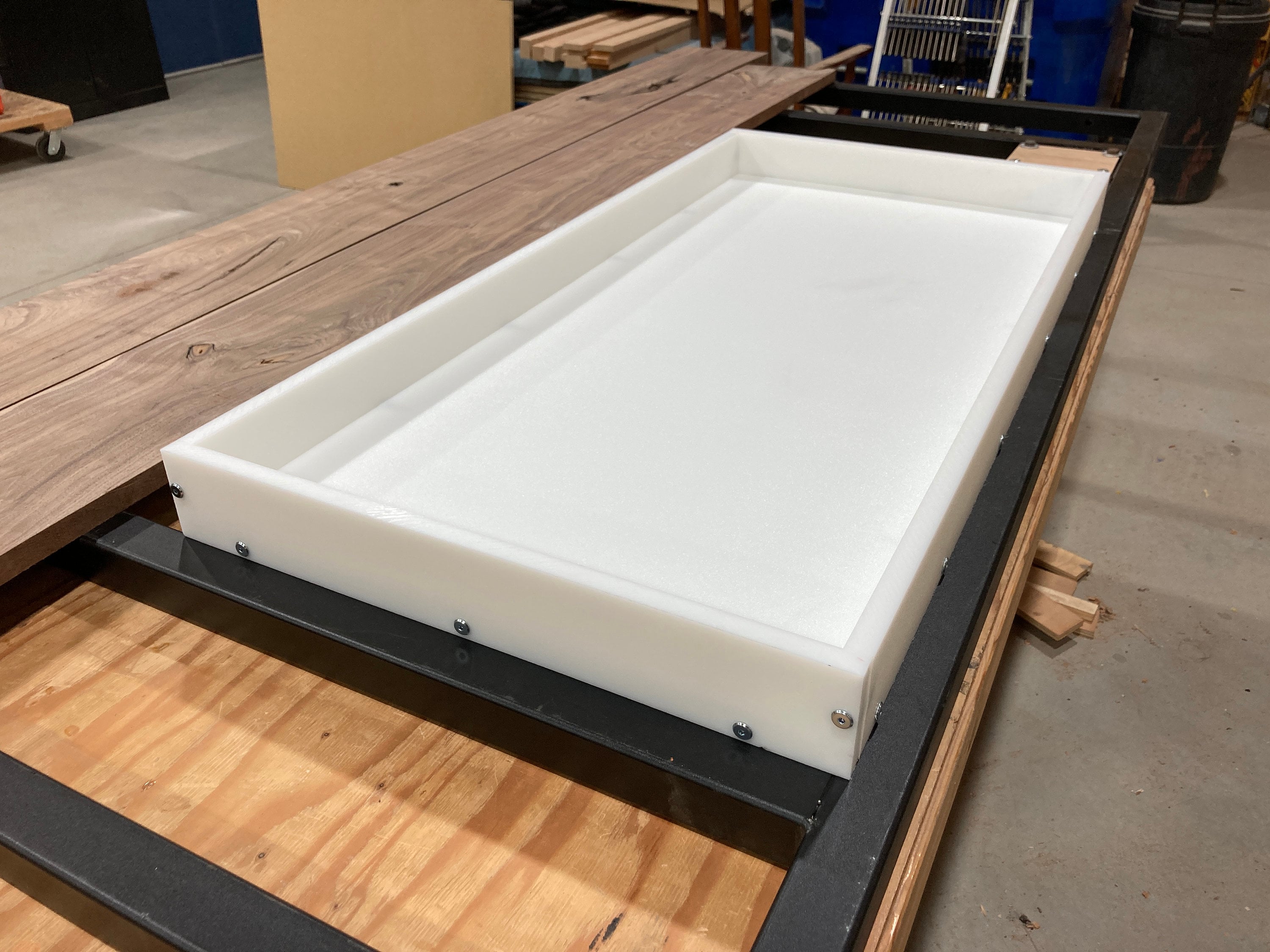 HDPE Resin Table Mold - 10.5x18.5x3.2'' – Let's Resin