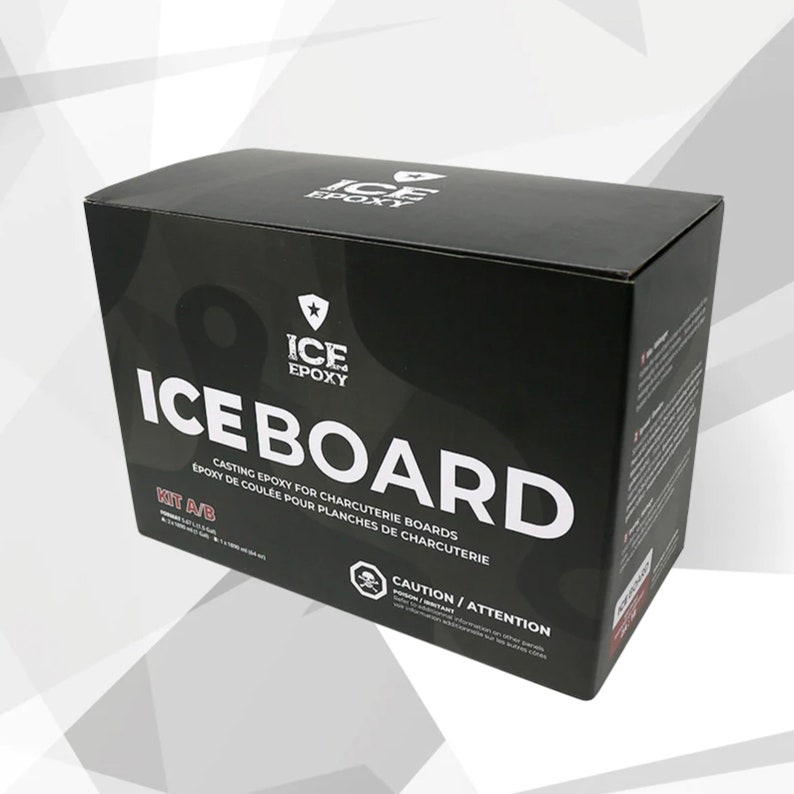 Ice Epoxy Ice Board Charcuterie Board Resin 1.5 Gallons 5.67L image 2