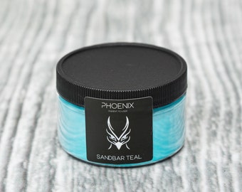 Phoenix Pigments Sandbar Teal Epoxy Resin Pigment Powder 2oz/56g