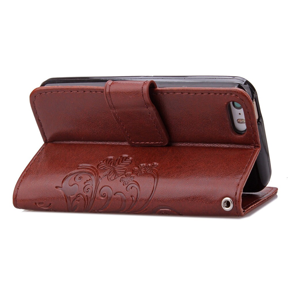 Leather card holder case for iPhone 5S 5C 6 6S 7 8 SE 2020 Etsy