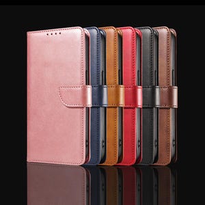 Personalized iPhone Samsung Galaxy Phone Case: Wallet Card Holder Case