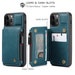 Leather card holder case for iPhone  11 12 13 mini Pro Max 7 8 Plus SE 2020 X XR XS max wallet back case with rfid zipper Samsung S8 plus 