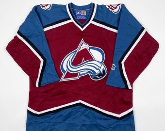 Colorado Avalanche Jersey Etsy