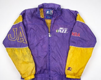 utah jazz retro jacket