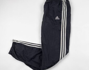 red adidas windbreaker pants
